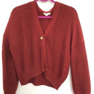 Garage- cropped knit cardigan